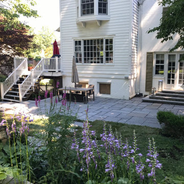 Provence Style Backyard in Bethesda, Maryland