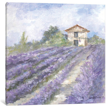 "Lavender Fields" by Debi Coules, Canvas Print, 18"x18"