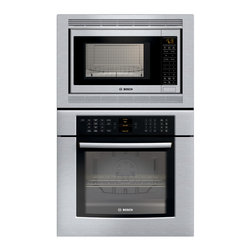 Bosch 30" 800 Series Combination Wall Oven Stainless Steel | HBL8750UC - Ovens