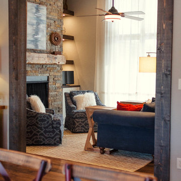 Modern Farmhouse Hearth Room