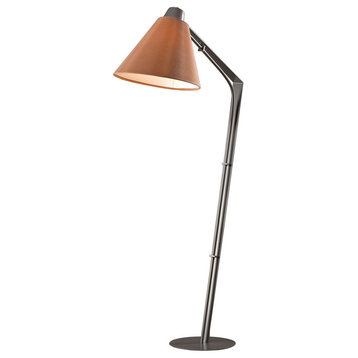 Reach Floor Lamp 1 Light, Black