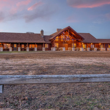 Rush Creek Ranch Log Home and Addition (L12667)