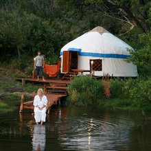 yurts and bunkies