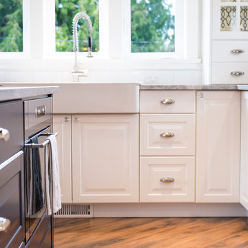 Fit for a family (Bodbyn IKEA cabinets)