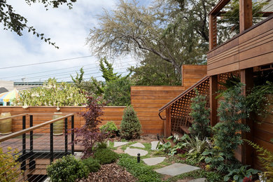 Contemporary deck in San Francisco.