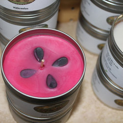 Ripe Watermelon 8oz Soy Candle - Candles