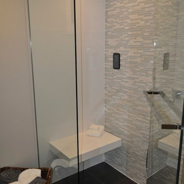 Spa basement bathroom
