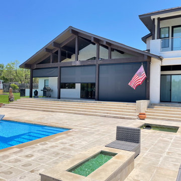 Motorized Solar Patio Screens — Vancouver WA