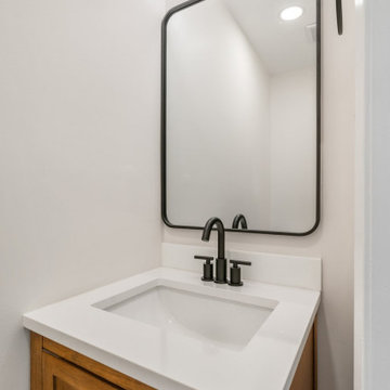 High-End Bathroom Remodel Houston - Walk-In Shower + Modern Finishes