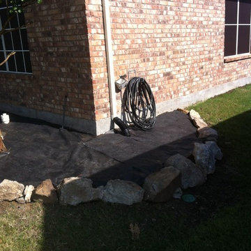 Boulder Retaining Wall