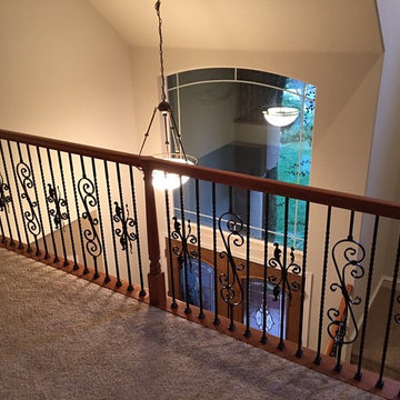 Metal Baluster Stairs