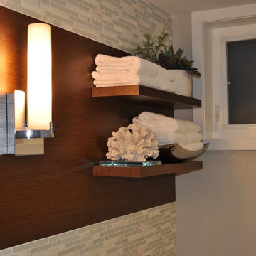 Spa basement bathroom
