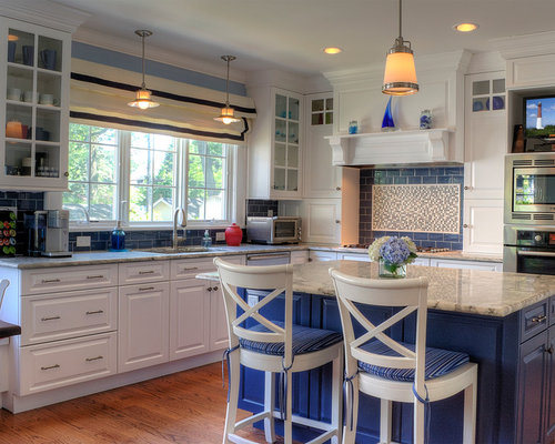  Blue  And White  Kitchen  Ideas  Pictures Remodel and Decor