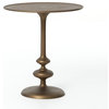 Marlow Matchstick Pedestal Table-Matte B