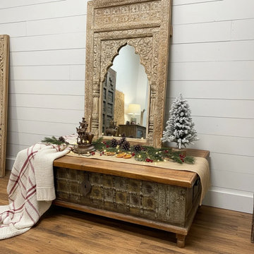 Vintage Furniture, Armoires, and Sideboards in Luxury Rentals