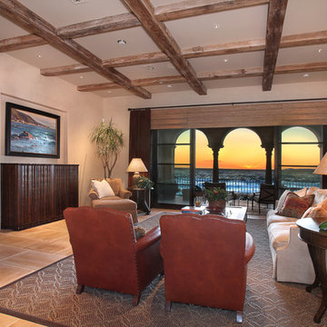 Dining room fireplace