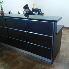 office reception area