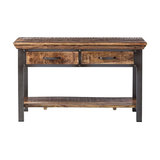 Metropolis Industrial Console Table