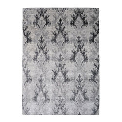 Ikat Bamboo Charcoal by The Rug Company - Area Rugs
