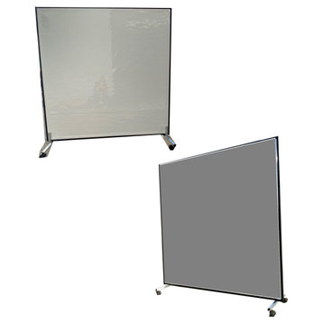 Portable LiteMirror wood frame With whiteboard