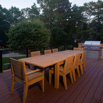 Rear Yard Deck and Patio Makeover