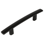 Cosmas - Cosmas 2363-3FB Flat Black 3&rdquo; CTC Subtle Arch Cabinet Pull - Manufacturer: Cosmas