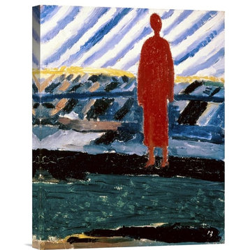 "A Red Figure" Stretched Canvas Giclee by Kazimir Malevich, 17"x22"