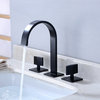 Luxier Modern Bathroom Sink Widespread Faucet, Oil Rubbed Bronze
