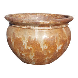 Mexican Roma Pot Cream - Outdoor Pots And Planters