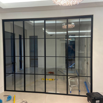 Italian Glass Premium Door Partition