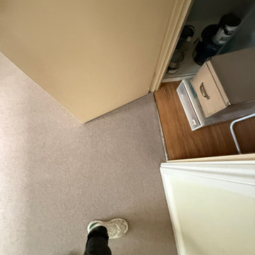 Hugh Mackay Carpets Deco Plains Taupe installation