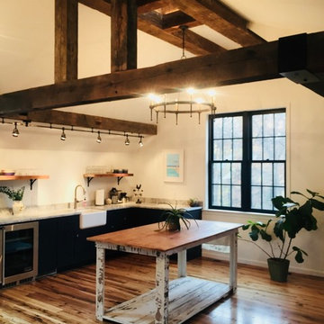 Timber Frame Carriage House in Berwyn