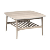 Woldstock Square Coffee Table, White Stained Oak