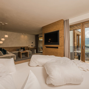 Hotel rooms modernization in Tesido, Italy