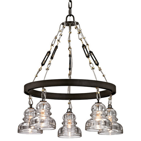 Menlo Park Chandelier, 25" Diameter