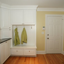 Kitchen and family room