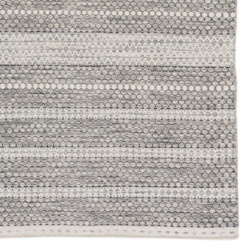 Oxfordshire Hand Woven Area Rug, Gravel, 5'x8'