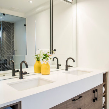 Warm modern executive home