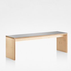 Krydsfiner b&aelig;nk | Plywood bench - Indoor Benches