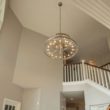 Glamorous Kitchen, Dining and Living Renovation with Entertaining in Mind