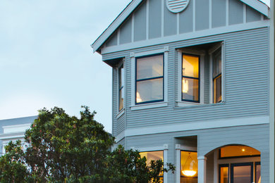 Design ideas for a contemporary home design in San Francisco.