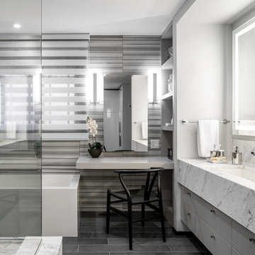 Modern Masculinity Ensuite & Bath | Astro Design Centre | Ottawa, Canada