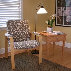 Side armchair restyled - Armchairs And Accent Chairs