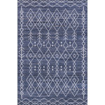 nuLOOM - nuLOOM Lanell Bohemian Machine Washable Indoor/Outdoor Area Rug, Navy 5' x 8' - At nuLOOM, we believe that floor coverings and art should not be mutually exclusive. Founded with a desire to break the rules of what is expected from an area rug, nuLOOM was created to fill the void between brilliant design and affordability.