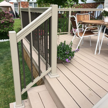Aluminum Spindle 2-Colour Deck Railings - 111