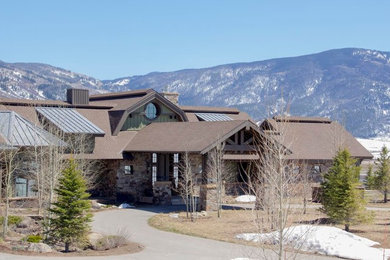 Inspiration for a timeless exterior home remodel in Denver