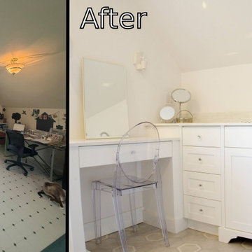Modern Loft Kitchenette & Custom Vanity Station