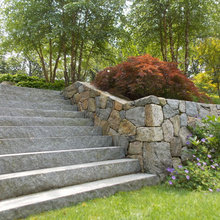 stairs from patio