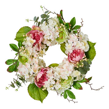 Spring half wreathe 2023 (暖色系)-