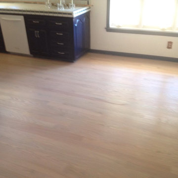 Refinishing stain Bona White/Grey with Bona Traffic HDMatte